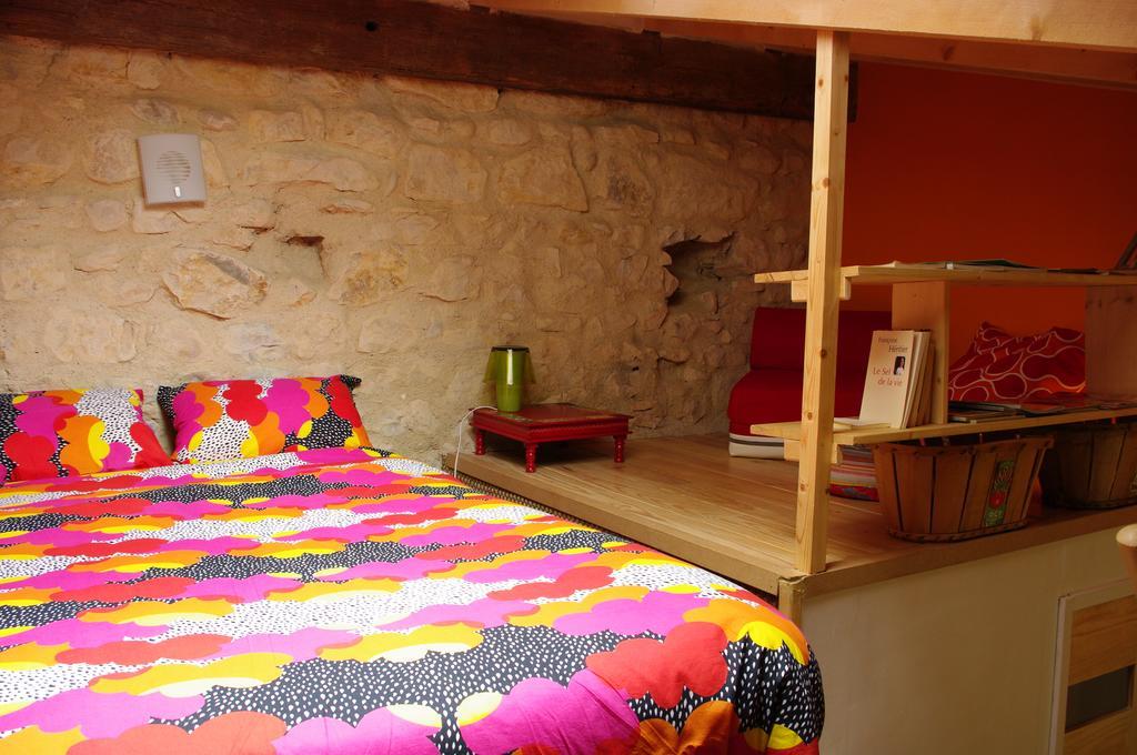 Maison D'Hotes Lou Cliou Cliousclat Rum bild